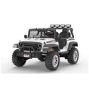 Auto Elettrica per Bambini Offroad 2 Posti Gravity XMX-655 con Telecomando Batteria 24V Bianco      