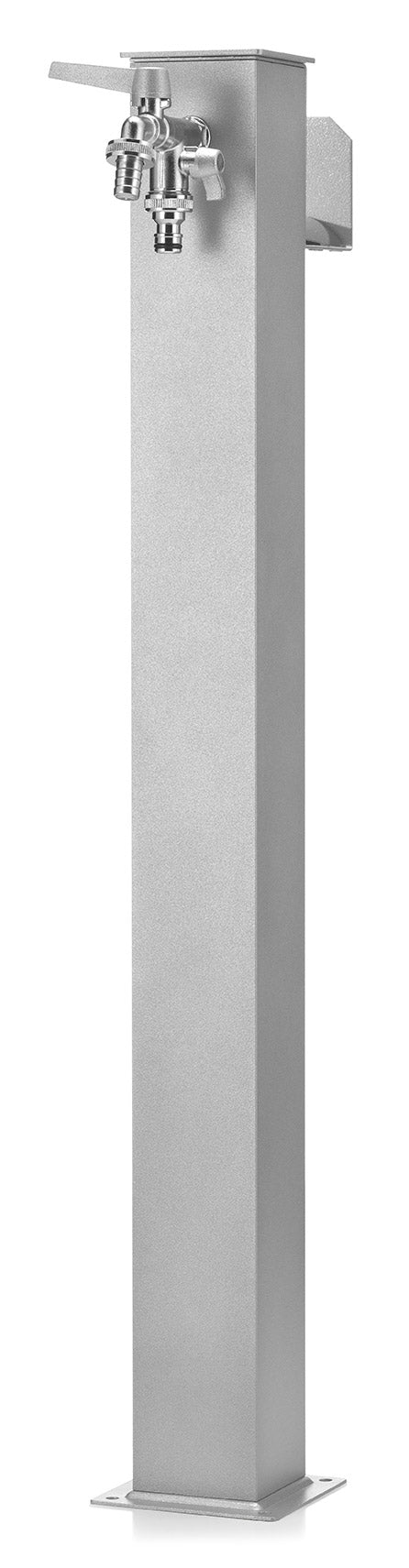 Gartenbrunnen mit Doppelhahn Belfer 42/QRR Aluminium sconto