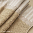 Set Spugna 4 Pezzi Asciugamani Viso + Ospite con Balza Garrini Jennifer Menta