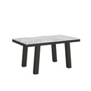 Tavolo Allungabile 160-264x90x80 cm Bridge Evolution Marmo