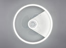 Plafoniera con Ventilatore da Interno a LED SMD Ø50 cm Metallo Bianco Opaco