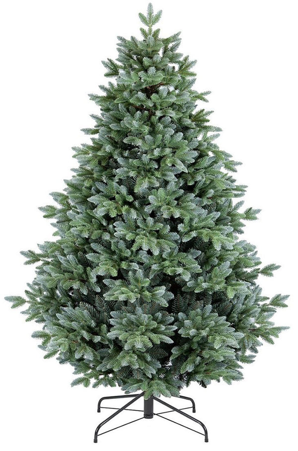 Albero di Natale Artificiale Realistico Folto 180 cm 950 Rami Montaggio a Ombrello Verde acquista