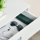 Scarpiera per 12 Paia di Scarpe in Legno Truciolato 70x29x92 cm Bianca