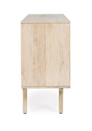 Credenza 2 Ante 3 Cassetti 155x40x80h cm Sahana 