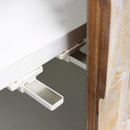 Mobile Antwan 180x45x80 h cm in Legno Bianco