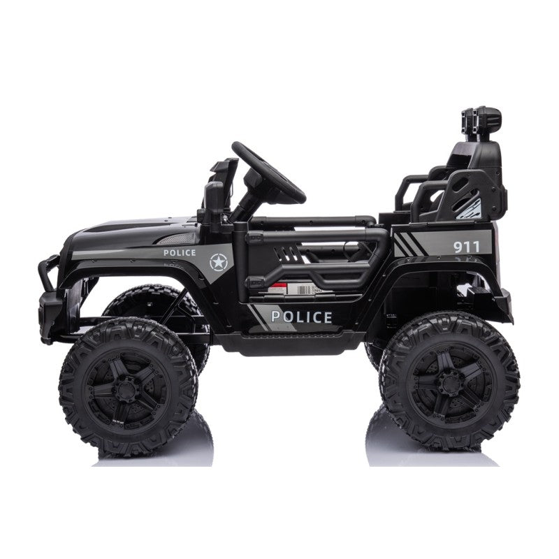 Macchina Elettrica per Bambini 12V Baby Fuoristrada Nera