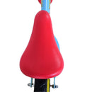 Balance Bike Bicicletta Senza Pedali per Bambini 12" Licenza Disney Mickey Azzurro e Rosso