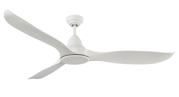 sconto Deckenventilator mit 3 ABS-Flügeln Ø132 cm 5 Geschwindigkeit Martec Wave White
