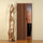 Innenfalttür 83x214 cm aus PVC Saba Dalia Noce Pastello