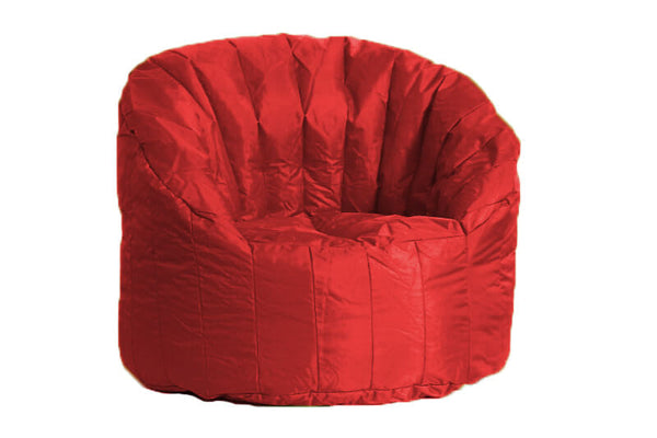 prezzo Tortuga Pouf Sessel aus rotem Avalli-Nylon