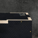 Box Jump Pliometrico a 3 Altezze 41-36-31 cm in Legno Antiscivolo Nero  