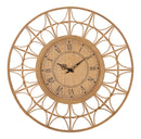Orologio da Muro Panama Ø 76x2,5 cm in Rattan