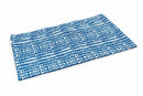 Runner da Tavolo 40x140x0,5 cm in Cotone VdE Tivoli 1996 Masai Bianco e Blu