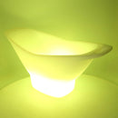 Secchiello Ghiaccio Portabottiglie 64x30x28 cm a Led Ricaricabile in Polietilene Multicolor