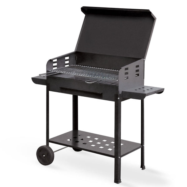 prezzo Bauer Holzkohlegrill 60x40cm mit verstellbarem Grillrost auf 3 Ebenen