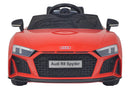 Macchina Elettrica per Bambini 12V con Licenza Audi R8 Spyder Rossa