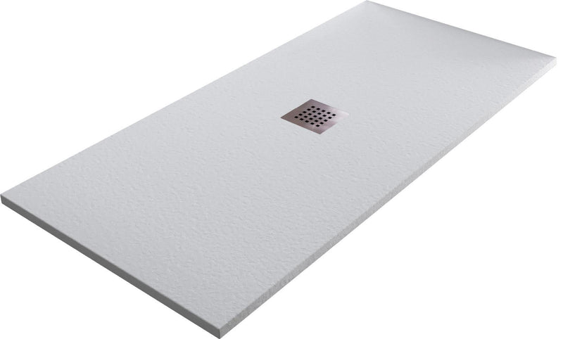 Piatto Doccia in Pietra Bonussi Ardesia Stone Central Grigio Varie Misure