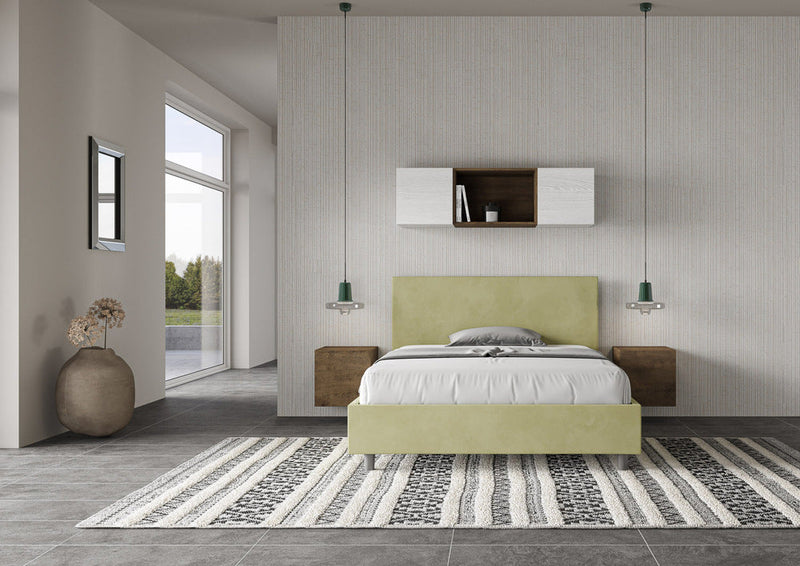Letto Matrimoniale Adele Tè Verde Varie Misure
