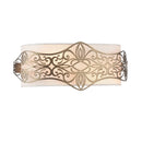 Lampada da parete House in Metallo Burgeon Bronzo