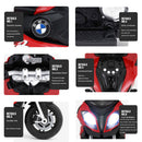 Moto Elettrica per Bambini 12V con Licenza BMW S1000 XR Bianca