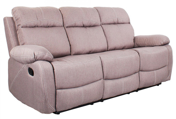 online 3-Sitzer-Sofa aus taubengrauem Stoff