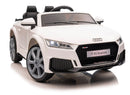 Macchina Elettrica per Bambini 12V Audi TT RS Roadster Bianca