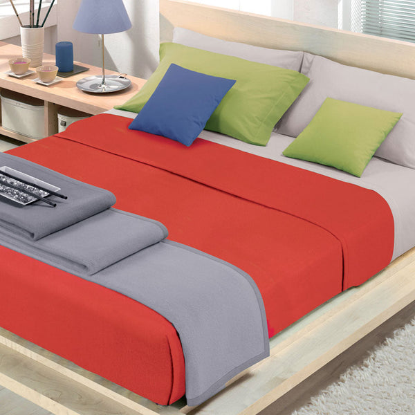prezzo Cober Coprice Decke aus roter Baumwollmischung