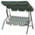 Iron Garden Swing 3 Sitze Soriani Grün und Weiß