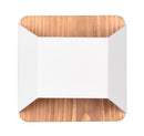 Applique da Interno a led in Metallo Bianco Opaco