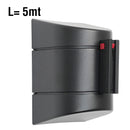 Tendinastro da Parete 5 m con Clip di Chiusura Nastro Blu