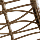 Dondolo  Panarea in Acciaio Marrone