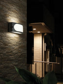 Applique da Esterno E27 in Alluminio Sovil Bianco