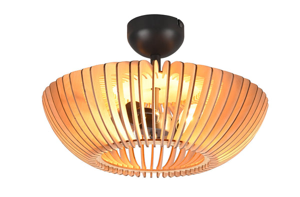 Plafoniera da Interno Attacco E27 in Metallo Antracite sconto