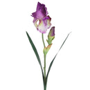 Set 6 Giaggiolo Composto da 2 Fiori Artificiali Altezza 73 cm Viola