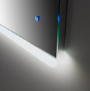 Specchio con Lampada a LED in 90x2,5x60cm TFT Rob Trasparente