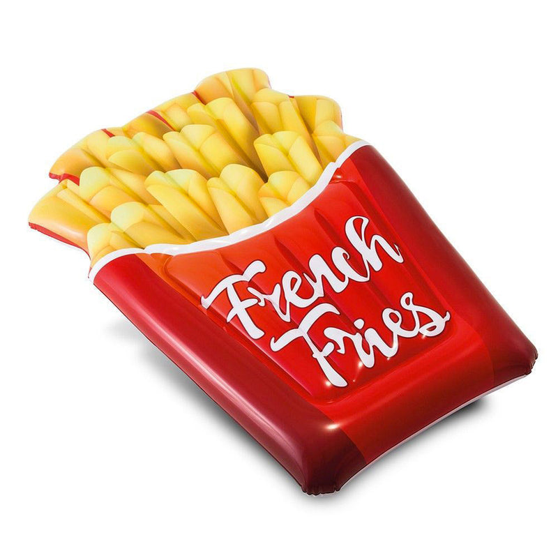 Materassino Gonfiabile 175x132 cm da Mare Spiaggia a Forma di Patatine French Fries Intex