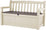 Keter Eden Bank Beige Gartenbank aus Kunstharz 140x60x84 cm