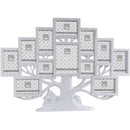 Cornice Portafoto Forma Albero della Vita 12 Posti 82 x 59 x 2 cm Idea Regalo