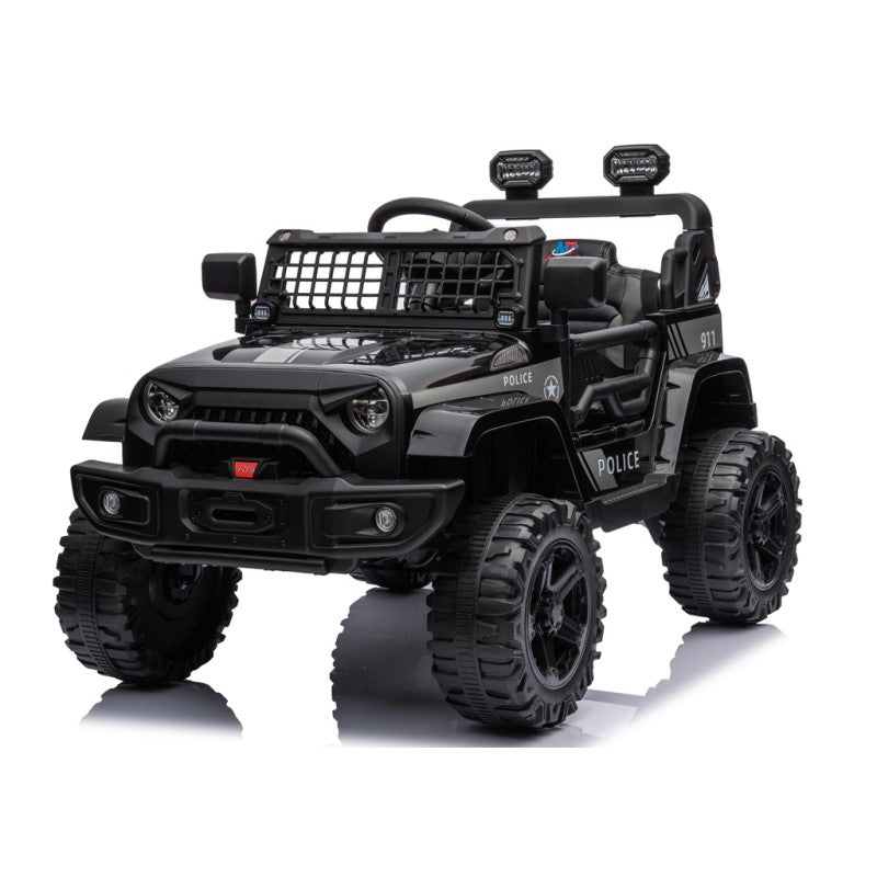 Macchina Elettrica per Bambini 12V Baby Fuoristrada Nera