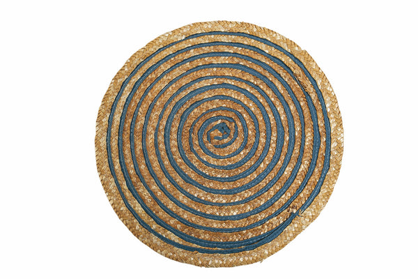 sconto Set mit 6 Raffia-Tischsets Villa d'Este Home Tivoli Spiral