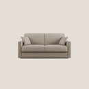 Divano Letto 2 Posti 166x92x96 cm in Tessuto Beige