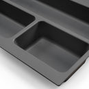 Portaposate Optima Vertex/Concept 500mm M 900 Plastica Grigio Antracite Tecnoplastica Emuca