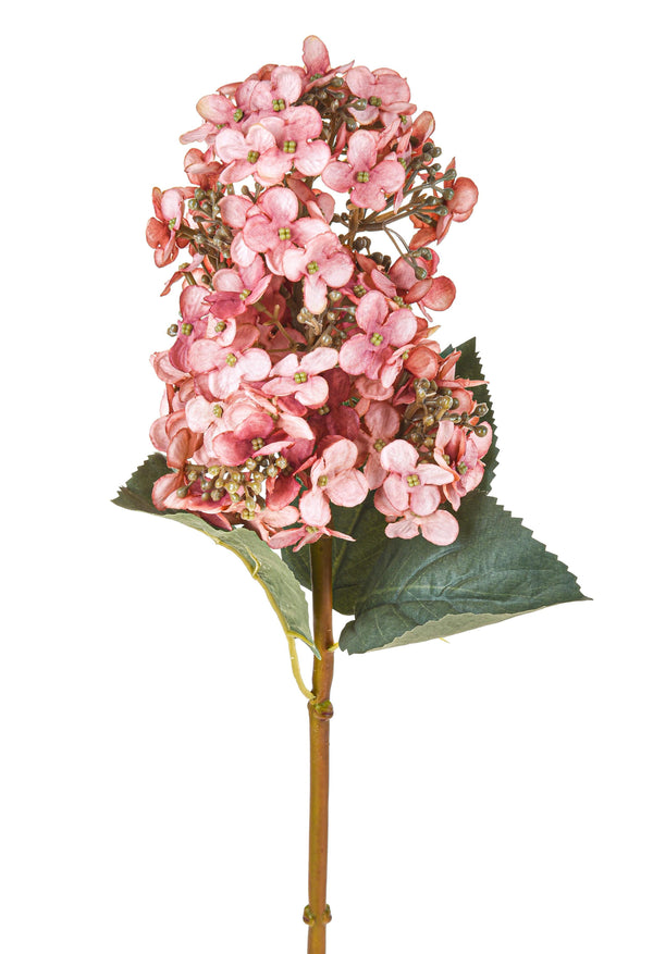 Set 6 künstliche Hortensien Paniculata H52 cm Pink Romantic prezzo