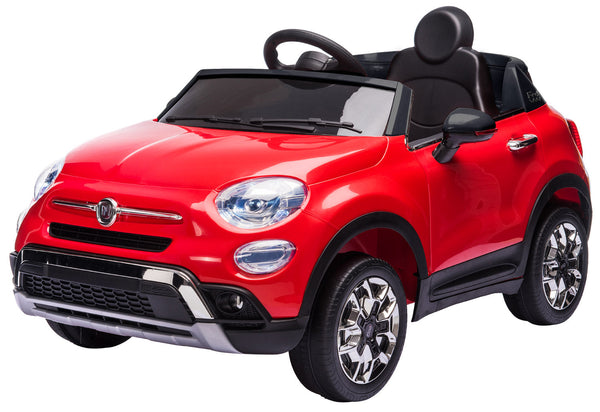 online Elektroauto für Kinder 12V Fiat 500X Jubiläum Rot