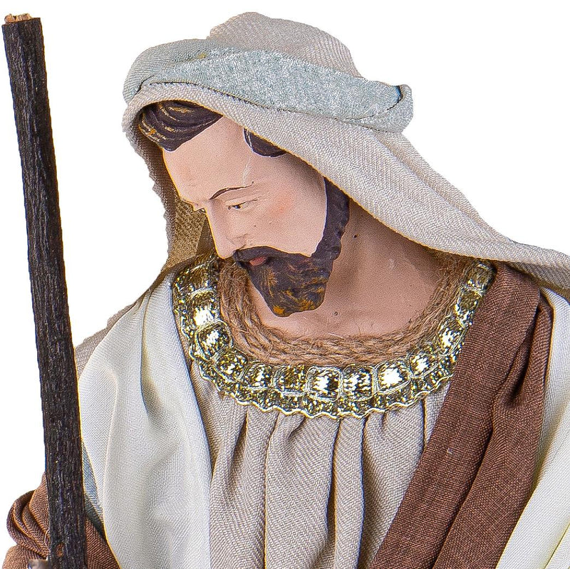 Natività 2 Personaggi H38 cm in Resina