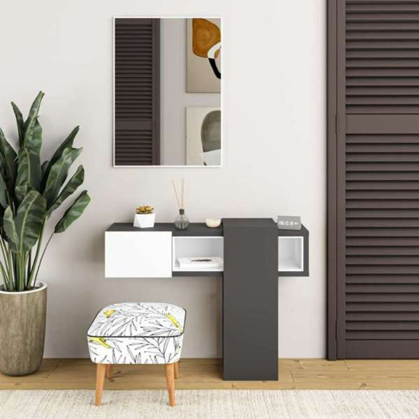 Mobile ingresso Efes antracite bianco con specchio online