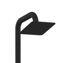 Doccia Solare da Giardino 26L Miscelatore e Lavapiedi Sined Dino Nera