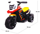 Moto Elettrica per Bambini 6V Kidfun Jolly Rossa