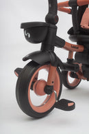 Passeggino Triciclo per Bambini 1-3 Anni Trico Luxury Gold 7 Modalità di Guida Rosa