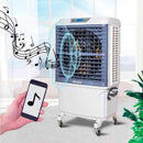 Raffrescatore Evaporativo Portatile 57 Litri 380W Sined Mobile 802 Bianco e Grigio